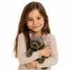 LEAN TOYS Plüschtier Französische Bulldogge Braun 22 cm