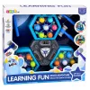LEAN TOYS Arcade-Spiel Whack-A-Mole Monster für 3 Spieler, 3 Modi, leuchtende Hämmer