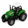 LEAN TOYS Set of Agricultural Vehicles Tractor Forage Harvester Trailer Baler 1:68 4 pcs.