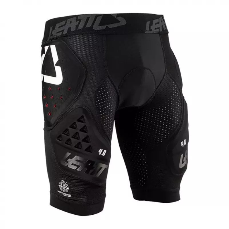 LEATT Impact Shorts 3DF 4.0 Protective Shorts, Größe L, Schwarz
