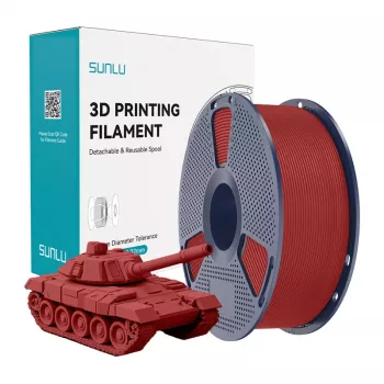 SUNLU PLA+ High-Speed Red Filament 1,75 mm 1 kg