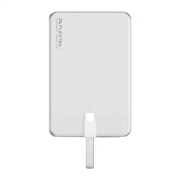 Flextail Zero Power Metal 5000 mAh Powerbank, Silber