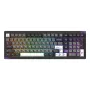 AKKO GEM 02 VIA Kabelgebundene Mechanische Tastatur, TKL 87 Tasten, Schwarz & Silber, Hot-Swappable, RGB, USB-C