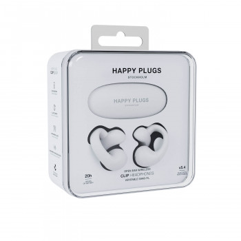 TURA SCANDINAVIA AB Happy Plugs Clip - True Wireless Open-Ear Earbuds (Weiß)