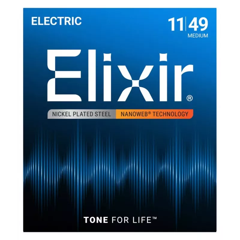 Elixir 12102 Medium (11-49) NW E-Gitarrensaiten