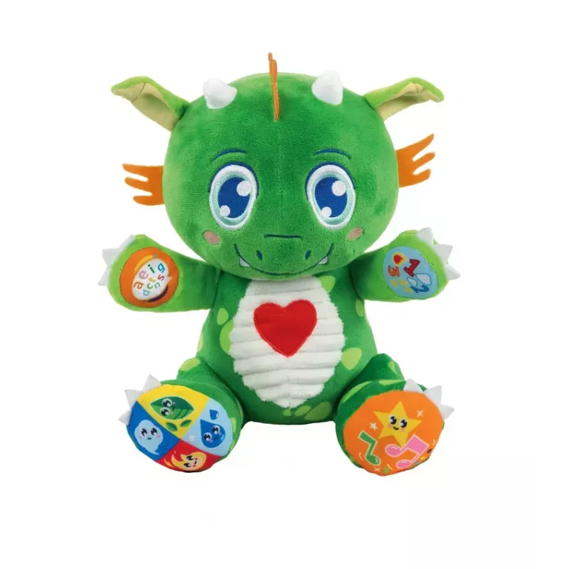 Clementoni Baby Freundlicher Drache Interaktives Lernspielzeug - Polnische Sprache - 50938