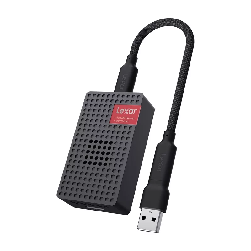 Lexar RW540 microSD Express Memory Card Reader USB 3.2 Gen 2 Type-C Dark Grey