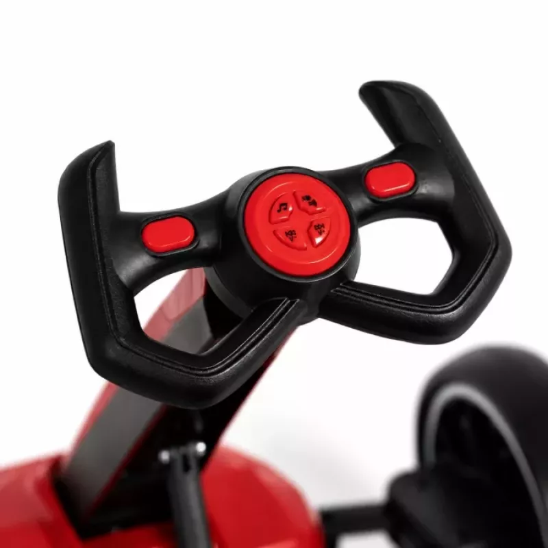 YOUIN e-Kart Elektro-Kart für Kinder, 12 V, Rot