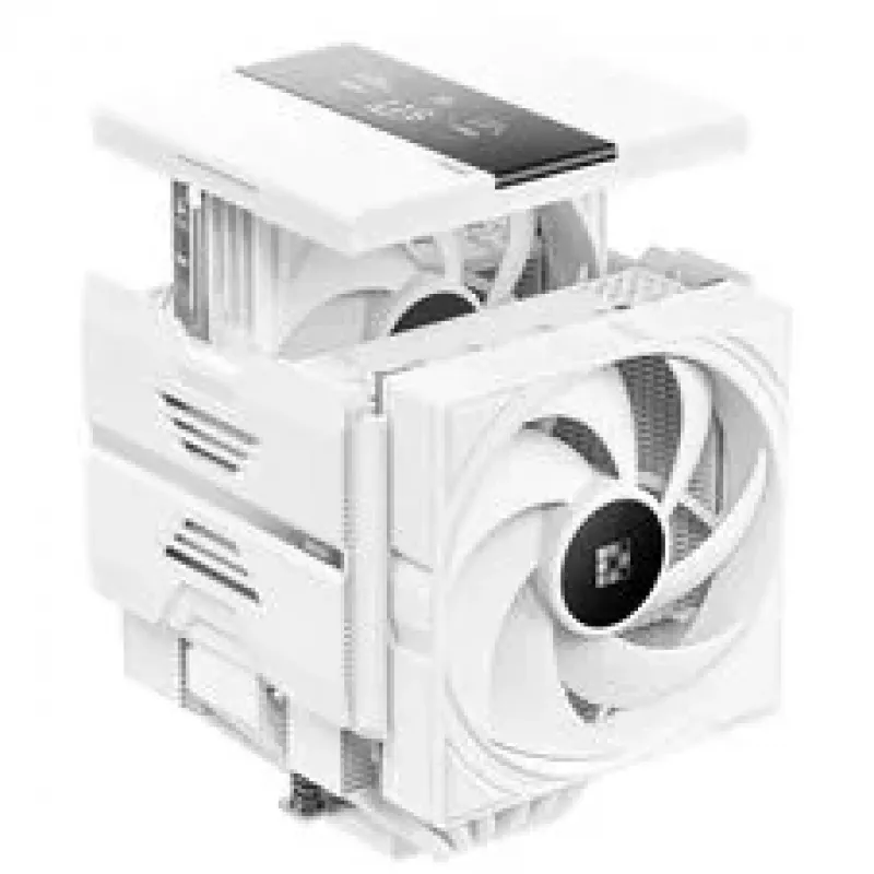 Sudokoo SK620V CPU Air Cooler, Dual Tower - 2x 120mm, White