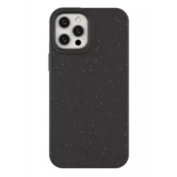 Eco Apple iPhone 12 Pro Max Silikonhülle Handy-Schalen-Case Schwarz