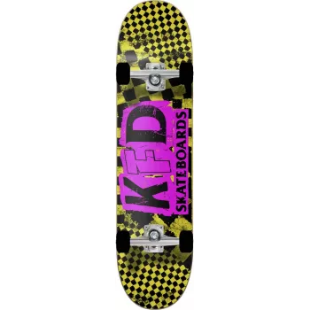 KFD Bandana Komplett-Skateboard 7.75 Yellow