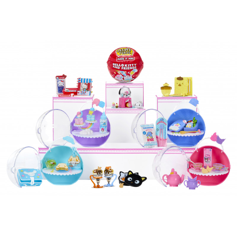 MGA's Miniverse - Make It Mini SANRIO Hello Kitty Serie 4 Blindkapsel DIY-Bastelset