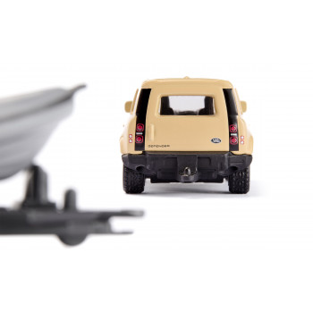 SIKU Blister Land Rover Defender Safari mit Boot