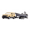 SIKU Blister Land Rover Defender Safari mit Boot