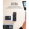 IcyBox IB-2911MSCL-CU31 Docking- & Klonstation für M.2 NVMe und 2,5/3,5-Zoll-SATA HDD/SSD