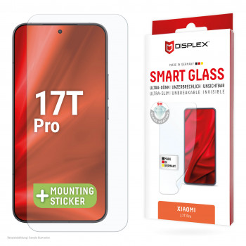 DISPLEX Smart Glass Displayschutzfolie für Xiaomi 17T Pro, E.V.I. 02340