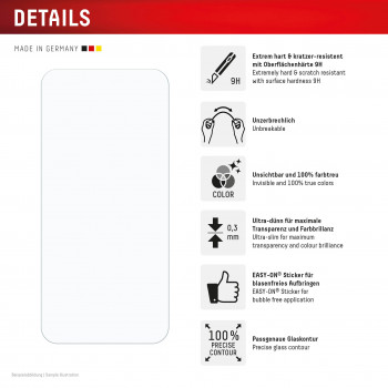 DISPLEX Smart Glass Displayschutzfolie für Xiaomi 17T Pro, E.V.I. 02340