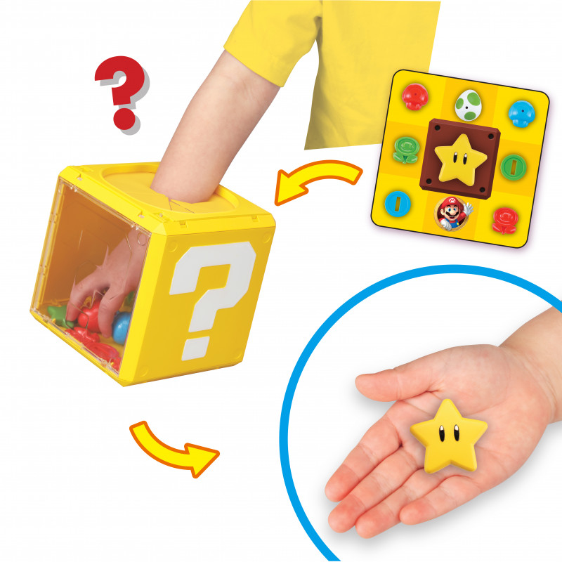 EPOCH Games Super Mario Question Block Stapelspiel