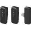 SANDBERG Streamer USB-C Wireless Mic x2 - Dual-Mikrofon-Set - 20 Hz - 20 kHz