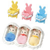Sylvanian Families Drillinge Starter-Set - Baby-Pflege-Zubehör-Spielset