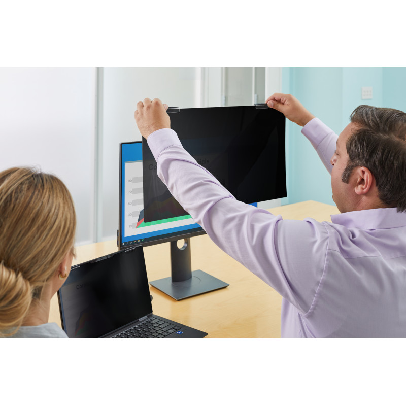 3M Sichtschutzfilter für 24-Zoll-Vollbildmonitor mit COMPLY™ Magnetbefestigung, 16:10, PF240W1EM