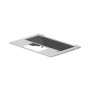 HP Pavilion 15-CS UK silberne hintergrundbeleuchtete Tastatur Handballenauflage Top Cover Baugruppe (N45442-031)
