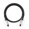 UGREEN Toslink Digitales Optisches Audiokabel, Geflochtenes Aluminium, 1m Grau