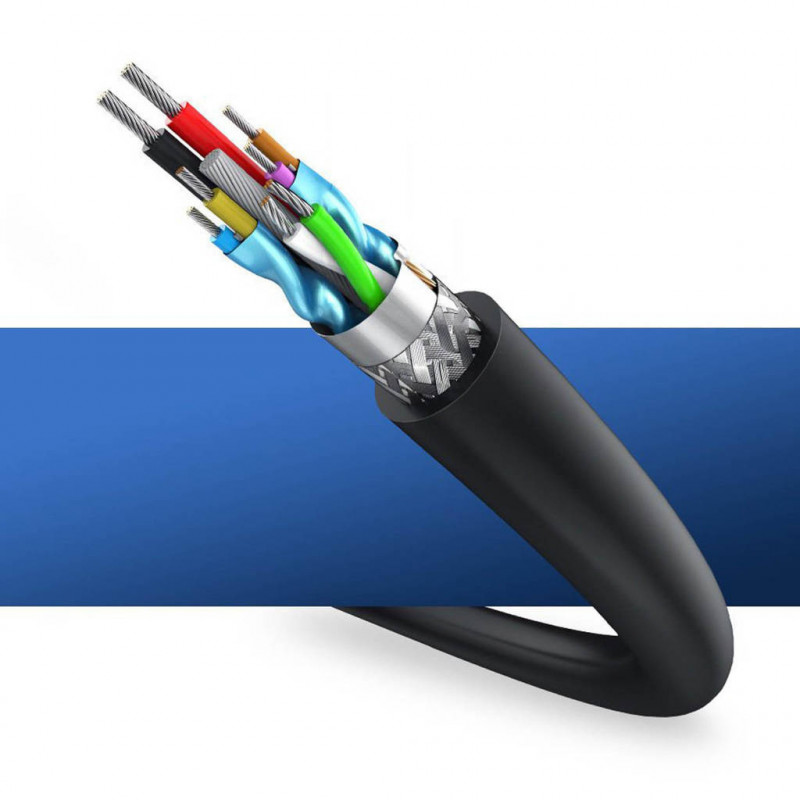 UGREEN US129 USB 3.0 Verlängerungskabel 0,5 m Schwarz