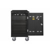 LEBA Flex 24 Notebook-Trolley für 24 Notebooks bis 15,6 Zoll - Hellgrau/Anthrazit