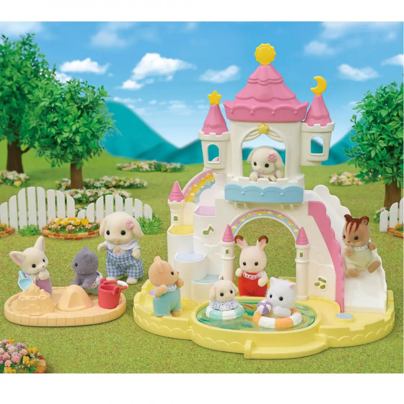 EPOCH Sylvanian Families Kindergarten Sandkasten & Pool Spielset