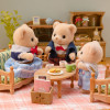 EPOCH Sylvanian Families Biscuit Bear Familie - 4 Sammelfiguren