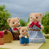 EPOCH Sylvanian Families Biscuit Bear Familie - 4 Sammelfiguren