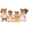 Epoch Sylvanian Families Walnuss-Eichhörnchen-Familie Figurenset