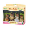 Epoch Sylvanian Families Walnuss-Eichhörnchen-Familie Figurenset