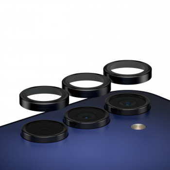 PanzerGlass Hoops Kamera-Linsenschutz für Samsung Galaxy A15 / A15 5G - Schwarz