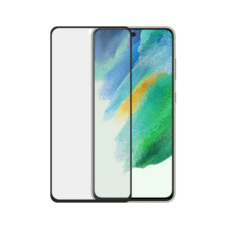 SAFE by PanzerGlass Samsung Galaxy S21 FE G990 Displayschutzfolie E2E Case Friendly Schwarz SAFE95100