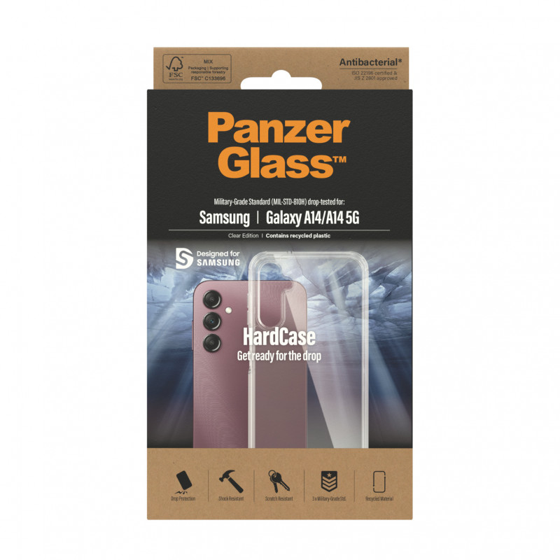 PanzerGlass ClearCase Samsung Galaxy A14 5G Transparente Schutzhülle