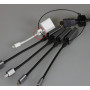 VIVOLINK PROADRING - CLAMP DIN-Hutschienen-Befestigungsklemme für Delock-Adapter, Schwarz