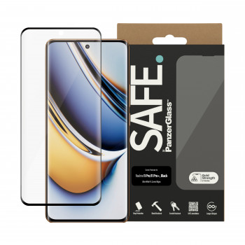 SAFE by PanzerGlass Realme 11 Pro / 11 Pro+ Displayschutz Ultra-Wide Fit Schwarz