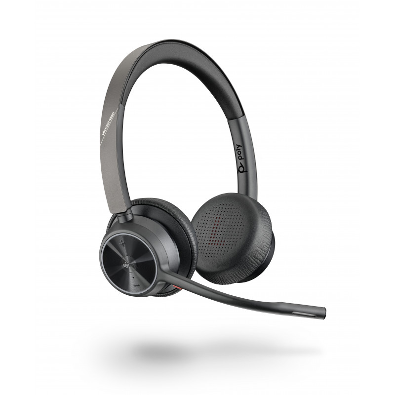 Plantronics Voyager 4320 UC V4320-M C, USB-A, Schwarz