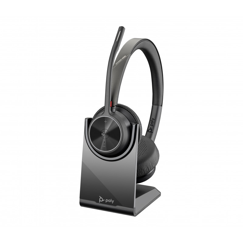 Plantronics Voyager 4320 UC V4320-M C, USB-A, Schwarz