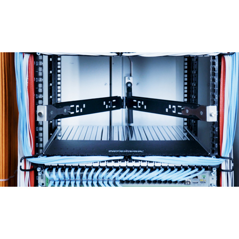 PATCHBOX Setup.exe Rack-Montagewerkzeug für 19-Zoll-Geräte, Schwarz