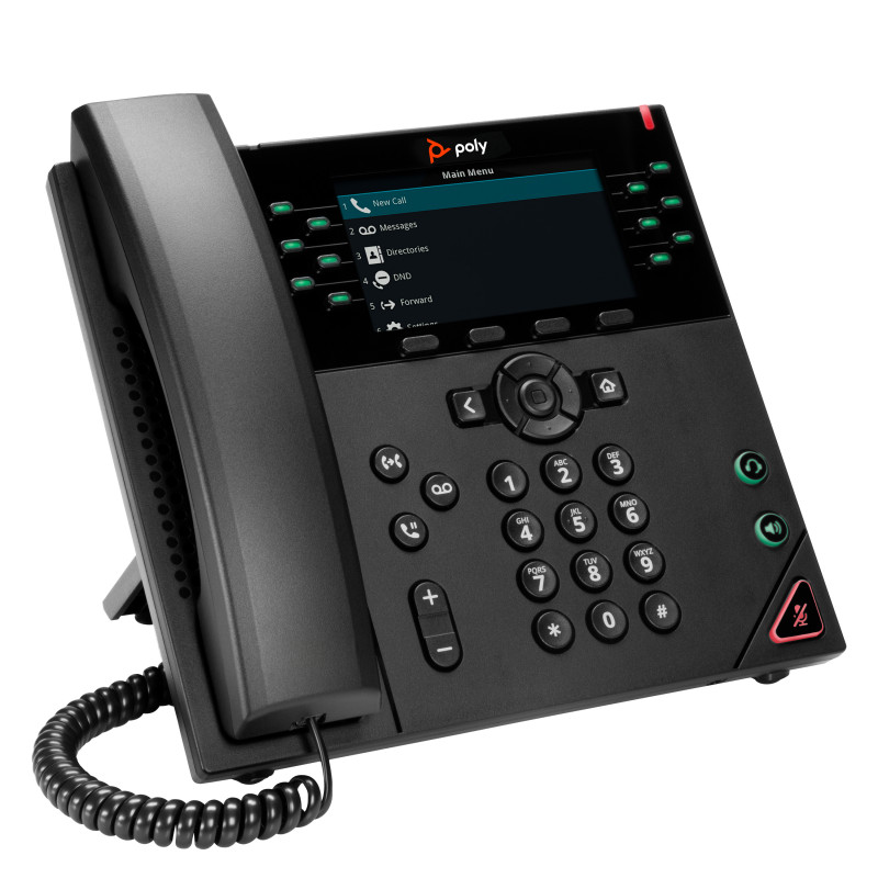 HP Poly VVX 450 Business-IP-Telefon - VoIP-Telefon