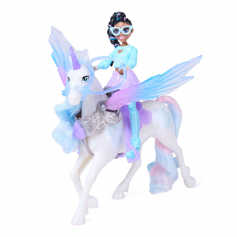 Spin Master Unicorn Academy Wing Magic Layla und Glacier Spielset