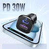 UGREEN EC305 30W USB-C + USB-A Wandladegerät PD 3.0 PPS Quick Charge 3.0 Schwarz