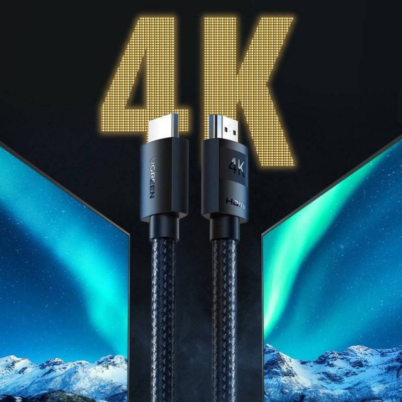 UGREEN HD119 HDMI 2.0 Kabel 4K 60Hz 3m Schwarz