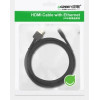 UGREEN HD127 Micro-HDMI-auf-HDMI-Kabel 4K 3D 1m Schwarz