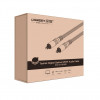 UGREEN Toslink Audiokabel, geflochtenes Nylon, 3m Silber
