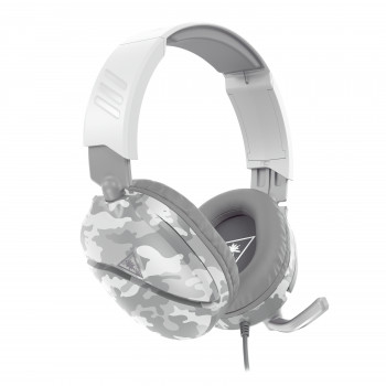 Turtle Beach RECON 70 kabelgebundene Over-Ear-Gaming-Kopfhörer mit klappbarem Mikrofon, Weiß Camo (TBS-6230-02)