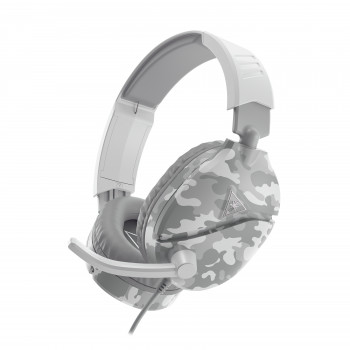 Turtle Beach RECON 70 kabelgebundene Over-Ear-Gaming-Kopfhörer mit klappbarem Mikrofon, Weiß Camo (TBS-6230-02)